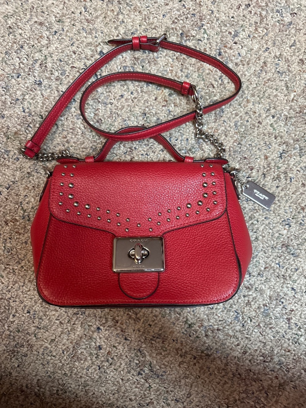 Coach Red Crossbody